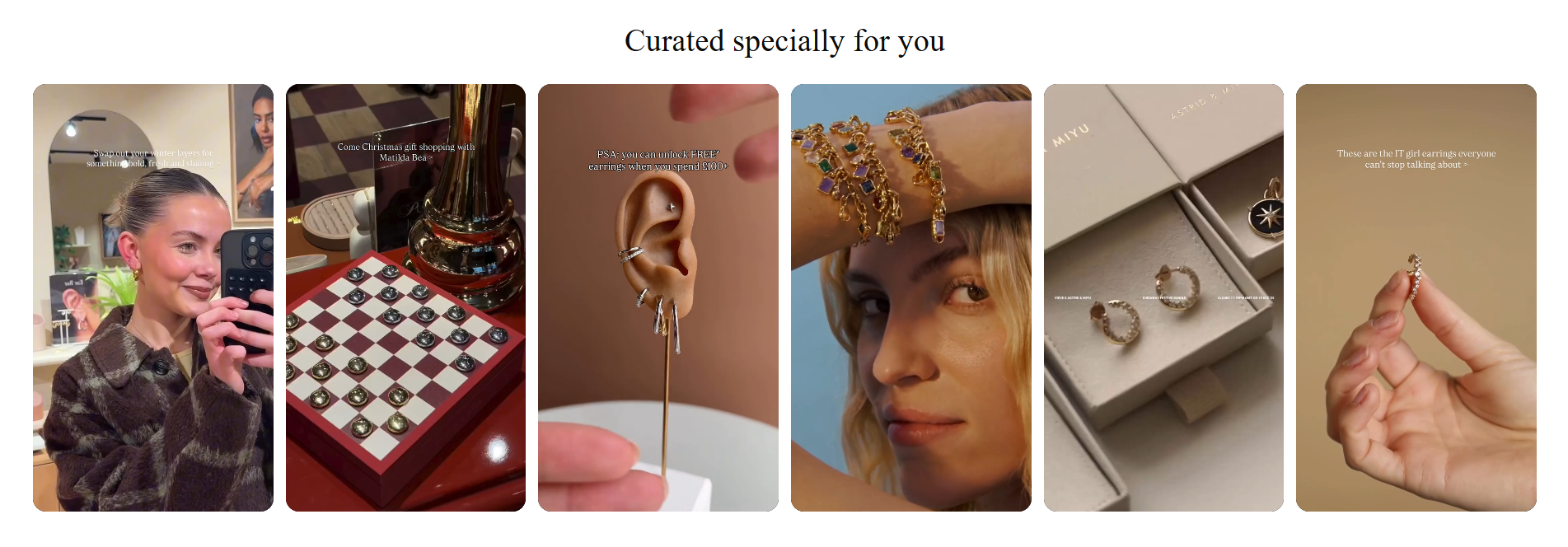 Shoppable Reels